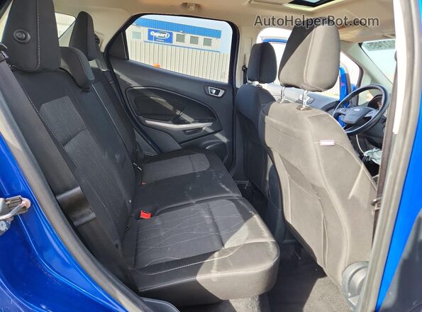 MAJ3P1TEXJC197447 2018 FORD ECOSPORT Blue უკანა სალონის ხედი