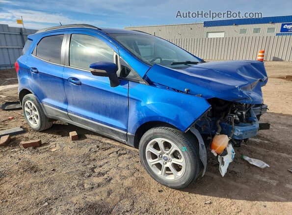 MAJ3P1TEXJC197447 2018 FORD ECOSPORT Blue წინა მარჯვენა