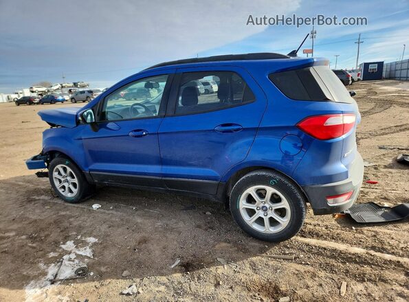 MAJ3P1TEXJC197447 2018 FORD ECOSPORT Blue უკანა მარცხენა