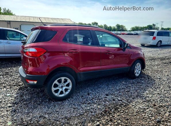 MAJ3P1TEXJC222766 2018 FORD ECOSPORT Red უკანა მარჯვენა