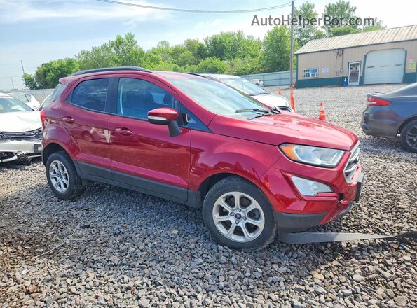 MAJ3P1TEXJC222766 2018 FORD ECOSPORT Red წინა მარჯვენა