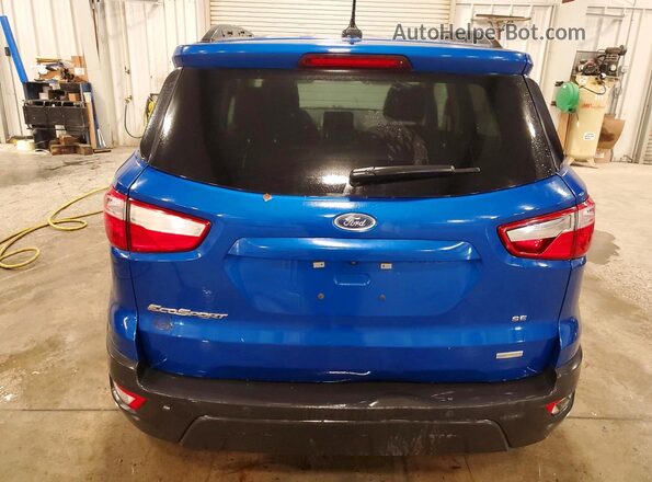 MAJ3P1TEXJC229135 2018 FORD ECOSPORT Blue Vista trasera