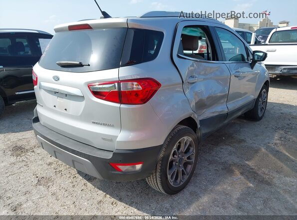 MAJ3P1VE3JC187968 2018 FORD ECOSPORT Серебряный Задняя правая четверть