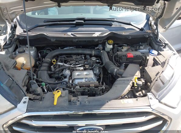 MAJ3P1VE3JC187968 2018 FORD ECOSPORT Серебряный Вид сзади