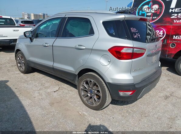 MAJ3P1VE3JC187968 2018 FORD ECOSPORT Серебряный Задняя левая четверть