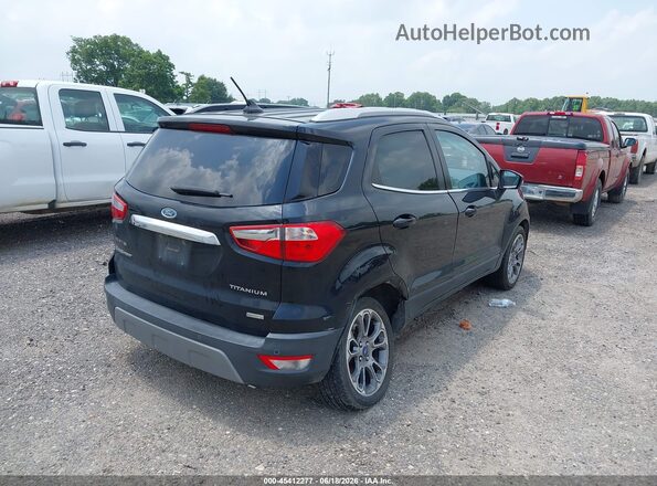 MAJ3P1VE4JC162481 2018 FORD ECOSPORT Black Tył prawy