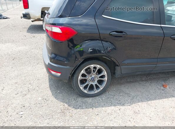 MAJ3P1VE4JC162481 2018 FORD ECOSPORT Black Widok z przodu