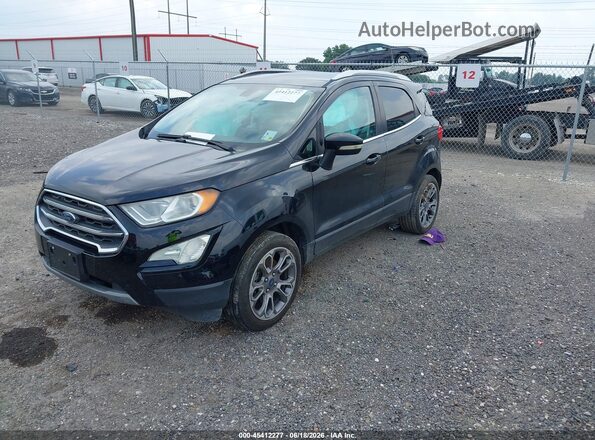 MAJ3P1VE4JC162481 2018 FORD ECOSPORT Black Przód lewy