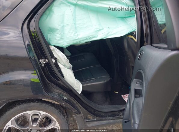 MAJ3P1VE4JC162481 2018 FORD ECOSPORT Black Widok naklejki z numerem VIN