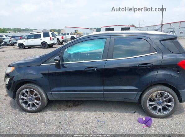 MAJ3P1VE4JC162481 2018 FORD ECOSPORT Black Widok wnętrza z tyłu