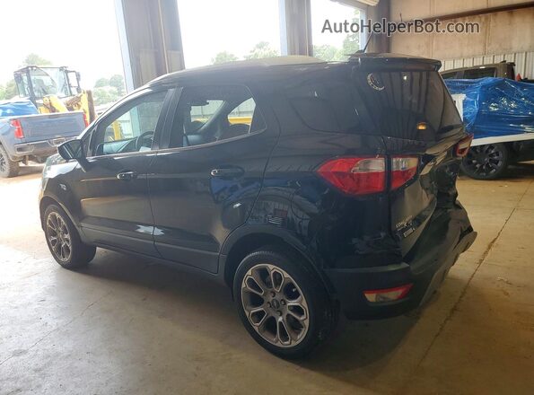 MAJ3P1VE4JC189339 2018 FORD ECOSPORT Black Trasero izquierdo