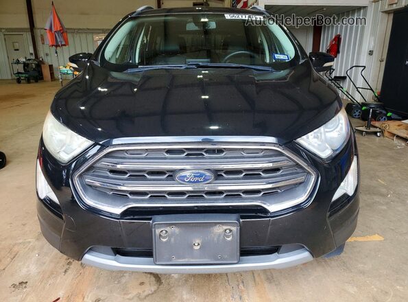 MAJ3P1VE4JC189339 2018 FORD ECOSPORT Black Vista frontal