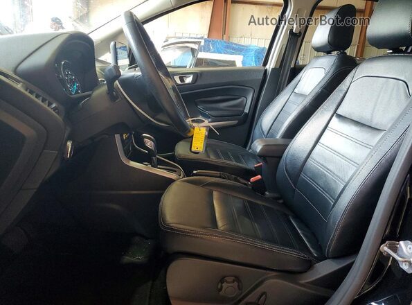 MAJ3P1VE4JC189339 2018 FORD ECOSPORT Black Vista interior delantera