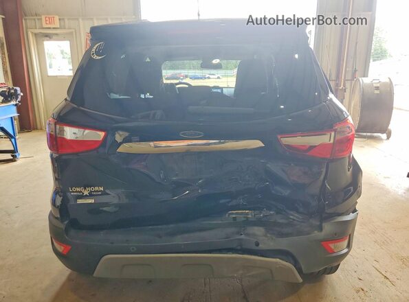 MAJ3P1VE4JC189339 2018 FORD ECOSPORT Black Vista trasera