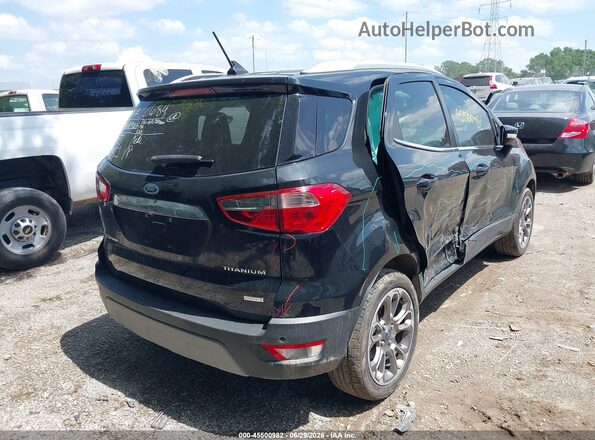 MAJ3P1VE5JC173067 2018 FORD ECOSPORT Черный Задняя правая четверть