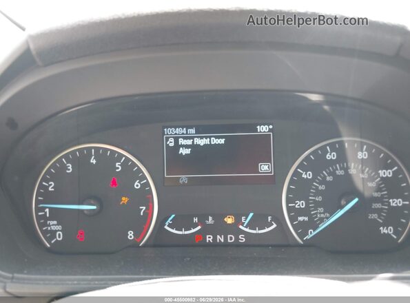 MAJ3P1VE5JC173067 2018 FORD ECOSPORT Черный Вид задних сидений