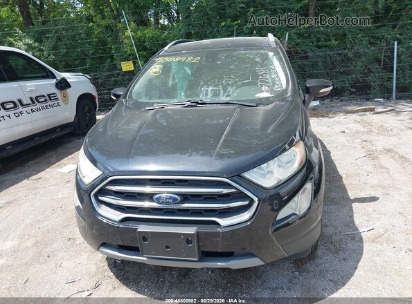 MAJ3P1VE5JC173067 2018 FORD ECOSPORT Черный Вид щитка приборов