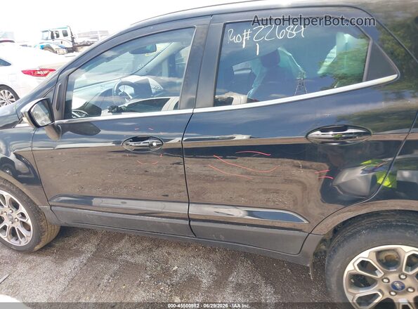 MAJ3P1VE5JC173067 2018 FORD ECOSPORT Черный Панорамный вид салона 360°