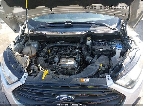 MAJ3S2FE2LC339941 2020 FORD ECOSPORT Silver Widok z tyłu