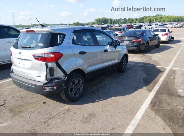 MAJ3S2FE2LC339941 2020 FORD ECOSPORT Silver Tył prawy