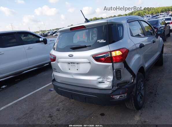 MAJ3S2FE2LC339941 2020 FORD ECOSPORT Silver Widok z przodu