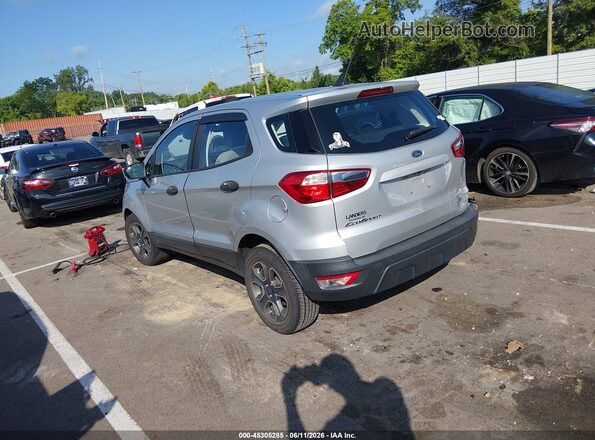 MAJ3S2FE2LC339941 2020 FORD ECOSPORT Silver Tył lewy
