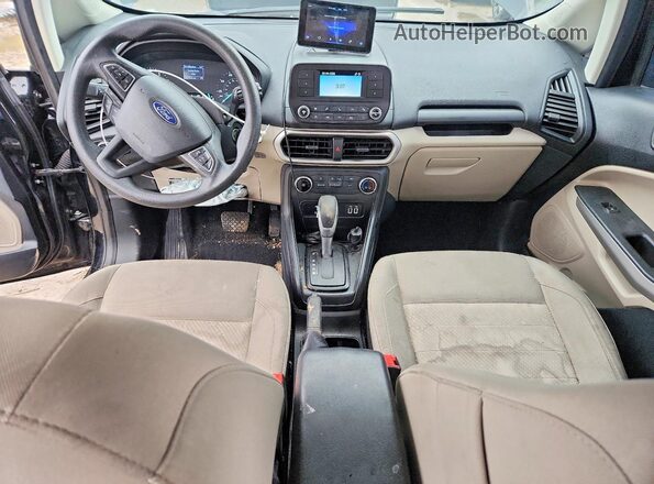 MAJ3S2FE2LC391120 2020 FORD ECOSPORT Черный Вид панели приборов