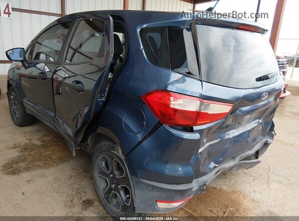 MAJ3S2FE2MC450555 2021 FORD ECOSPORT Blue Front view