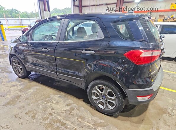 MAJ3S2FE3LC329810 2020 FORD ECOSPORT Black Rear left