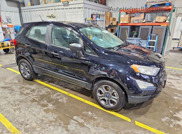 MAJ3S2FE3LC329810 2020 FORD ECOSPORT Black Front right