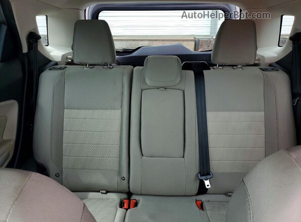 MAJ3S2FE3LC386217 2020 FORD ECOSPORT Silver Հետևի նստատեղերի տեսք