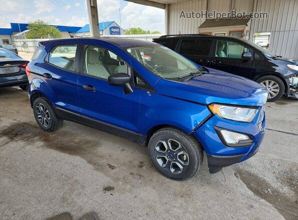 MAJ3S2FE3MC426670 2021 FORD ECOSPORT Blue Front right