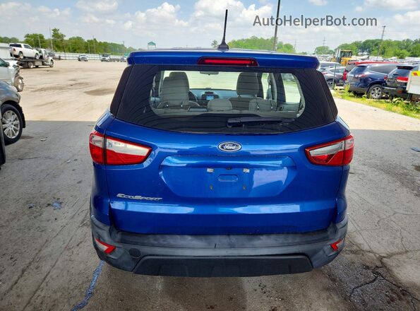 MAJ3S2FE3MC426670 2021 FORD ECOSPORT Blue Rear view