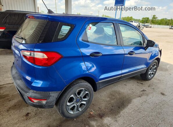 MAJ3S2FE3MC426670 2021 FORD ECOSPORT Blue Rear right