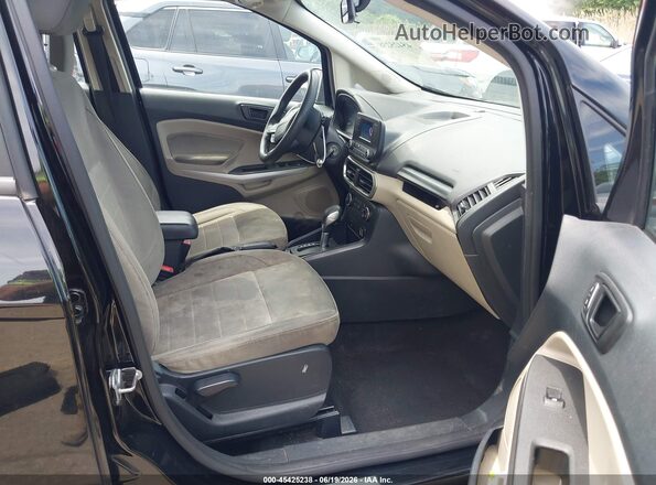 MAJ3S2FE5KC282925 2019 FORD ECOSPORT Black Vista interior delantera