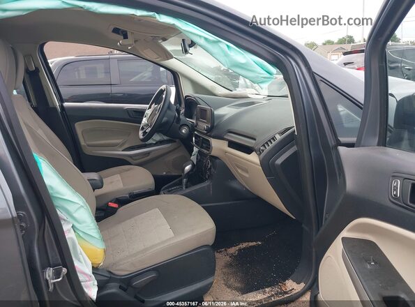 MAJ3S2FE7MC421293 2021 FORD ECOSPORT Gray Widok wnętrza z przodu
