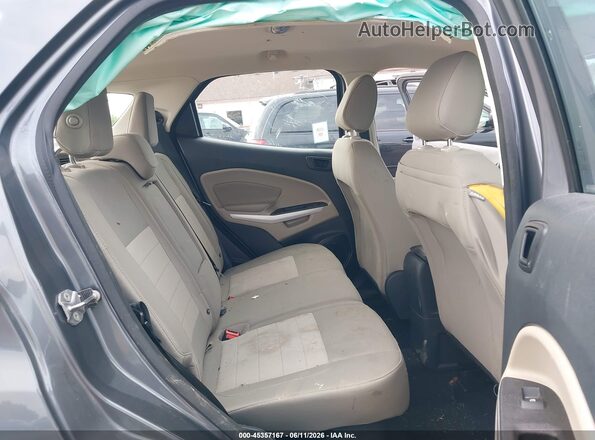 MAJ3S2FE7MC421293 2021 FORD ECOSPORT Gray Widok naklejki z numerem VIN