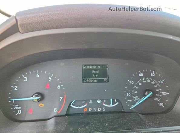 MAJ3S2FE8LC335442 2020 FORD ECOSPORT White Instrument cluster view