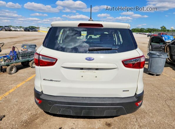 MAJ3S2FE8LC335442 2020 FORD ECOSPORT White Rear view