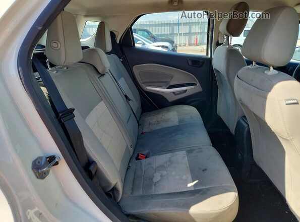 MAJ3S2FE8LC335442 2020 FORD ECOSPORT White Rear seats view