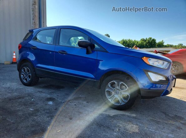 MAJ3S2FE8LC388772 2020 FORD ECOSPORT Blue 