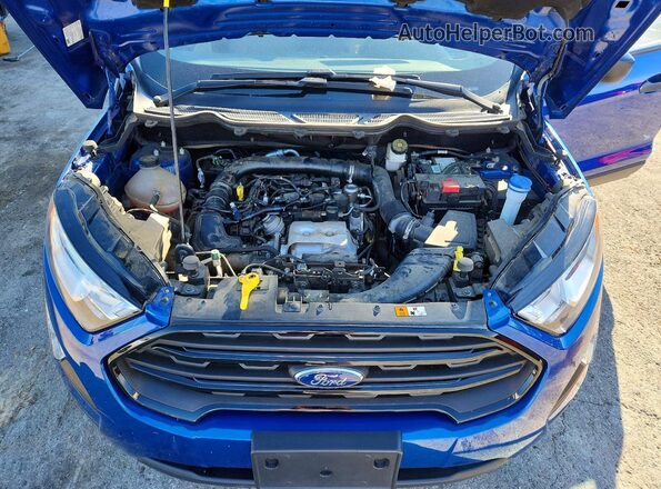 MAJ3S2FE8LC388772 2020 FORD ECOSPORT Blue 