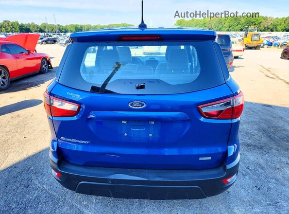 MAJ3S2FE8LC388772 2020 FORD ECOSPORT Blue 