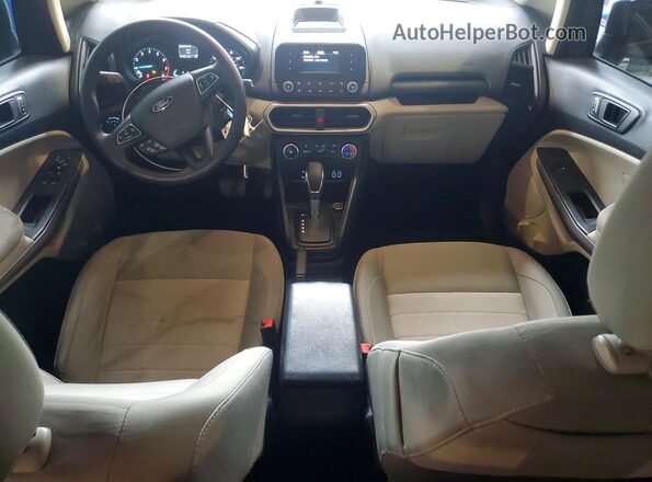MAJ3S2FE8MC452102 2021 FORD ECOSPORT Угольный Вид панели приборов