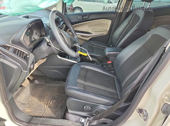 MAJ3S2FE9MC434840 2021 FORD ECOSPORT White Widok wnętrza z przodu