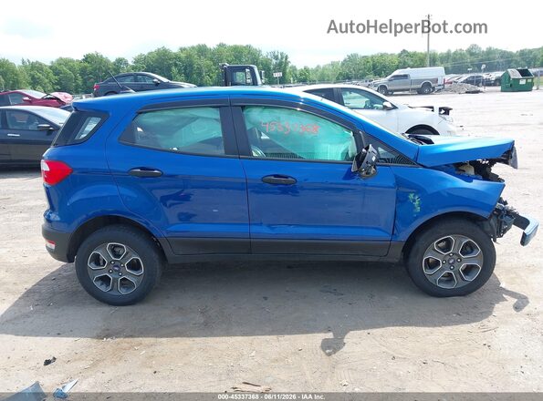 MAJ3S2FE9MC437768 2021 FORD ECOSPORT Blue უკანა სალონის ხედი