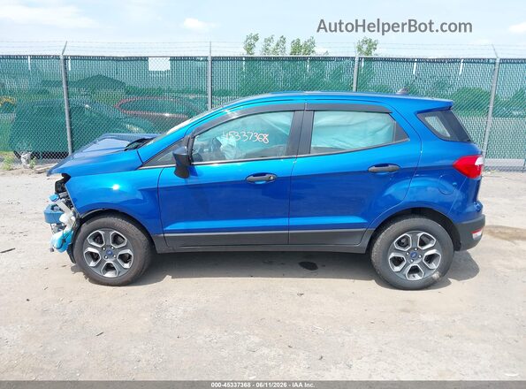 MAJ3S2FE9MC437768 2021 FORD ECOSPORT Blue სალონის 360-გრადუსიანი ხედი