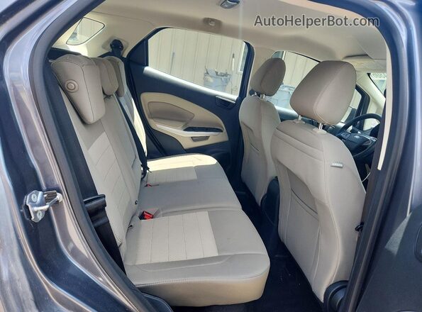 MAJ3S2FEXKC303011 2019 FORD ECOSPORT Gray Вид задньої частини салону
