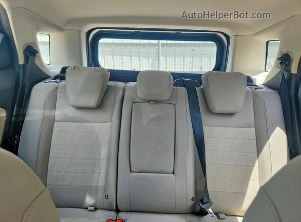 MAJ3S2FEXKC303011 2019 FORD ECOSPORT Gray Вид задніх сидінь