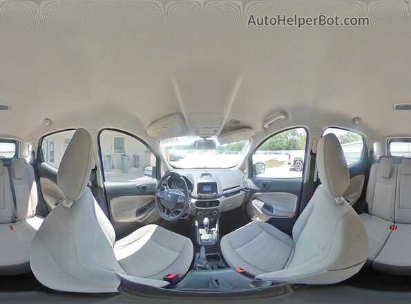 MAJ3S2FEXKC303011 2019 FORD ECOSPORT Gray Панорамний вид салону 360°